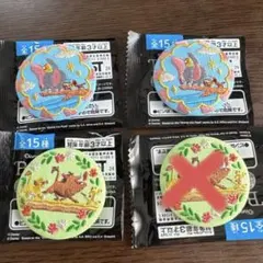 ディズニー刺繍バッジセット5 個