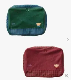 ファミリア メッシュ ポーチ Mサイズ