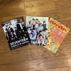 seventeen anan スペシャルブック 両面フォトカード 16枚売り