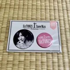 京本大我 SixTONES 1st Anniversary 缶バッジセットのサムネイル