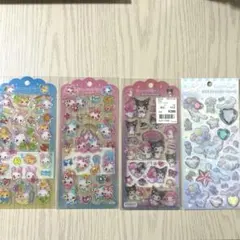 ドロップジェリーシール　マイメロ　クロミ　キラキララインストーン　シナモン