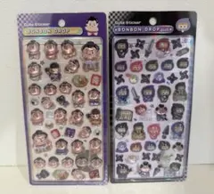 ボンボンドロップシール 相撲 忍者 2枚セット 正規品 うるちゅるポップシール