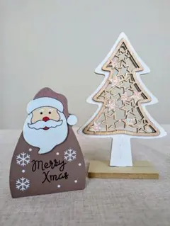クリスマス雑貨　北欧クリスマスオブジェ　サンタクロース