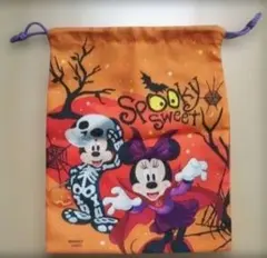 ミッキー ミニー 　ディズニー巾着袋