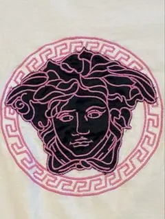 ヴェルサーチ　メデューサ刺繍 ホワイト Tシャツ Sサイズのサムネイル