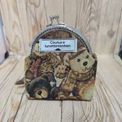 がま口。ハンドメイド