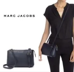 MARC JACOBS ブラックショルダーバッグ
