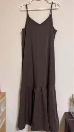 RETRO GIRL キャミワンピース　ブラウン