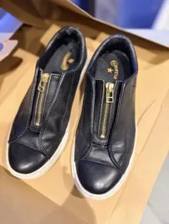 Converse All Star ブラックレザー スニーカー