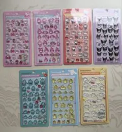 ボンボンドロップシール7種セット 新品未使用　中身のみ