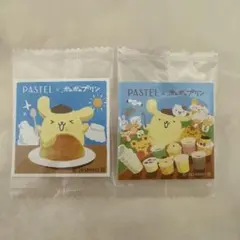 ポムポムプリン　パステル　さくさくラスク　シール　ステッカー