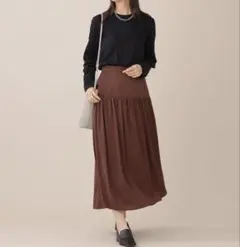 ナノユニバース/ ランダムドットティアードスカート