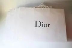 ☆美品☆ディオールグレーロゴショッパー大１４枚セット
