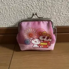 クレヨンしんちゃん がま口財布　ひまわり　夏　花火