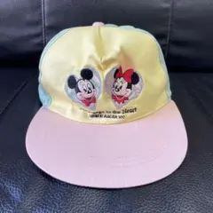 キッズ キャップ Disney ディズニー ミッキー ミニー ヴィンテージ 古着