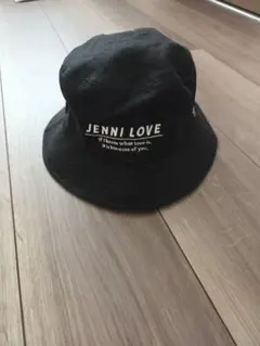JENNI love バケットハット ブラック 56-58cm