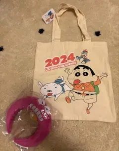 タグつき　クレヨンしんちゃんグッズ