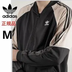 美品 アディダス メンズ トラックジャケット ジャージ バイカラー M 黒 レア
