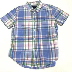 美品⭐︎ラルフローレン　キッズ　半袖シャツ　【120㎝】