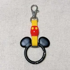 ディズニーリゾート リゾートライン ミッキー つり革 キーホルダー キーチェーン