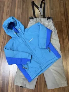 mont-bell 子ども用 スキーウェア 120cm 青