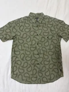 Stussy 半袖シャツ Lグリーン系 ドット柄 - メルカリ