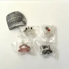산리오 キャラクターズ なりきりメンダコ めじるしアクセサリー 4種セット