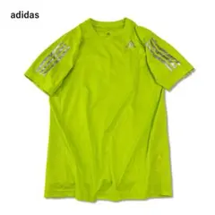 アディダス adidas 半袖Tシャツ スリーストライプス プリントロゴ 160