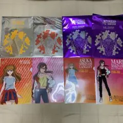 エヴァンゲリオン　クリアファイル　三食補完計画　アスカ　マリ