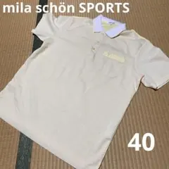 ミラショーン スポーツ爽やか レモンイエロー ポロシャツ ゴルフウェア 40 Lのサムネイル