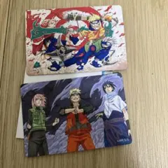 NARUTO マグネットステッカー　第七班　ナルト　サクラ　サスケ　カカシ