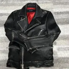 ナノユニバース ダブルライダースジャケット