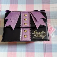 タグ付き未使用 コケティッシュティアラ ハートバッグ ブラック