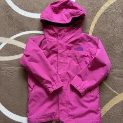 THE NORTH FACE フード付きピンクジャケット　120