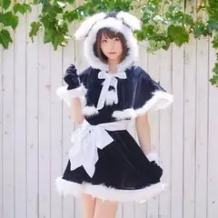 ブラックサンタコスプレ レディース