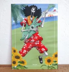 最終値下❗️ワンピース/カード/ポストカード/ステッカー/ブルック/麦わら海賊団
