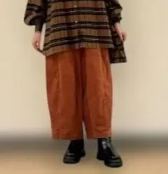 11/27まで AS KNOW AS de base 切替コーデュシェフパンツ