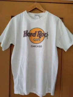 Hard Rock CAFE 시카고 티셔츠 M 사이즈 화이트