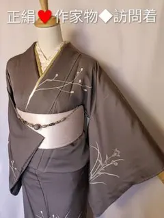 暈し染め/桔梗♥作家物◆訪問着