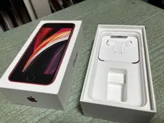 iPhone SE（第2世代）空箱＋未使用純正イヤホン EarPods｜角きれい