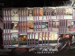 ユニオンアリーナ シャニマス 紫アルストロメリア デッキ＋予備パーツ