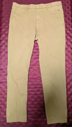ヒューゴボス ベージュ スリムフィット チノパンのサムネイル