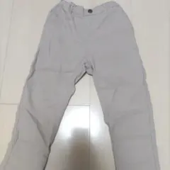anyAMF ベージュ ゴムウエスト パンツ