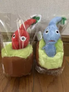 【新品未開封】ピクミン 引っこ抜き ぬいぐるみ マスコット　2色セット