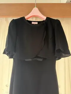 礼服・喪服 ブラックドレス 3点セット 9号新品