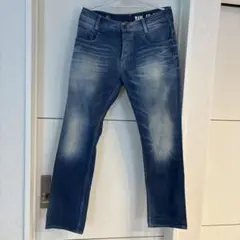 G-STAR RAW ジーンズ　ストレート33 美品　G-スター　GS01 加工