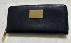 美品 マイケルコース MICHAEL KORS 長財布 ラウンドファスナー