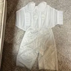 ブライダルインナー　ビスチェ&ガードル4点セット