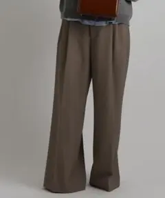 shiun SEMI FLARE TROUSERS - メルカリ