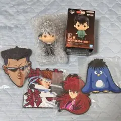 幽遊白書一番くじ E賞F賞　5種セット